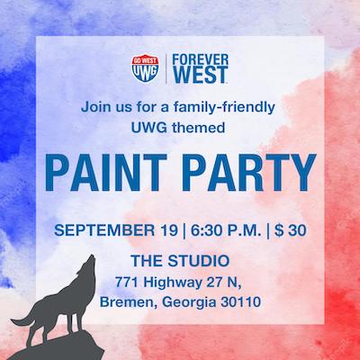 UWG Paint Party